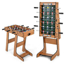 Space Saving Table Football with Durable Handle and 2 Footballs by LJGDeals