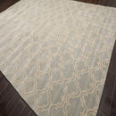 9x12 Gray, Beige Hand Tufted 100% Wool Modern & Contemporary Persian Oriental Area Rug