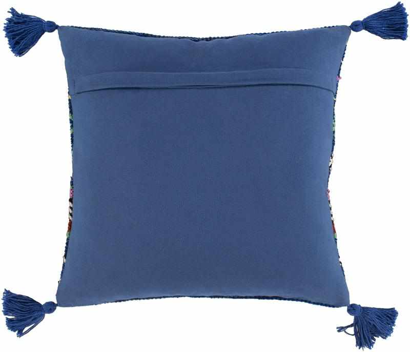 Nijrees Bright Blue Pillow Cover