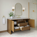 James Martin Hudson 60" Single Bathroom Vanity, Honey Oak