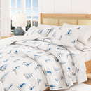 Coastal Blue Sailboat Quilt Set - Marzano Collection by Great Bay Home