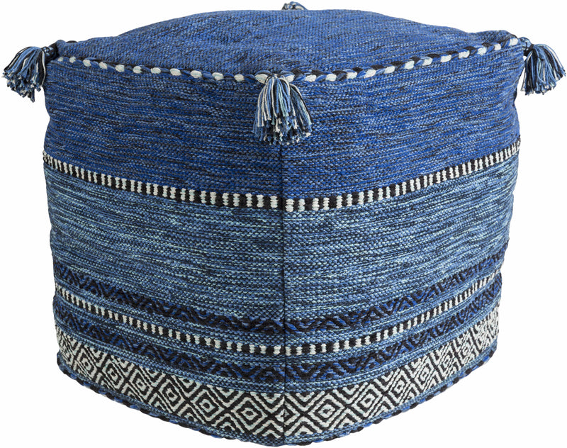 Hinterbruhl Navy Pouf