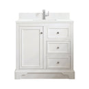 James Martin De Soto 36" Single Bathroom Vanity, Bright White