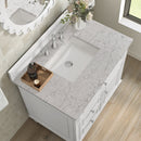 James Martin Lorelai 36" Single Bathroom Vanity, Bright White