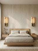 U-Shape Alabaster Arch Wall Sconce