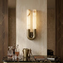U-Shape Alabaster Arch Wall Sconce