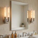 U-Shape Alabaster Arch Wall Sconce