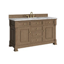 James Martin Brookfield 60" Single Bathroom Vanity, Pecan