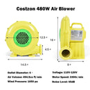 480 W 0.6 HP Air Blower Pump Fan for Inflatable Bounce House by LJGDeals