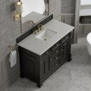 James Martin Brookfield 48" Single Bathroom Vanity, Black Onyx