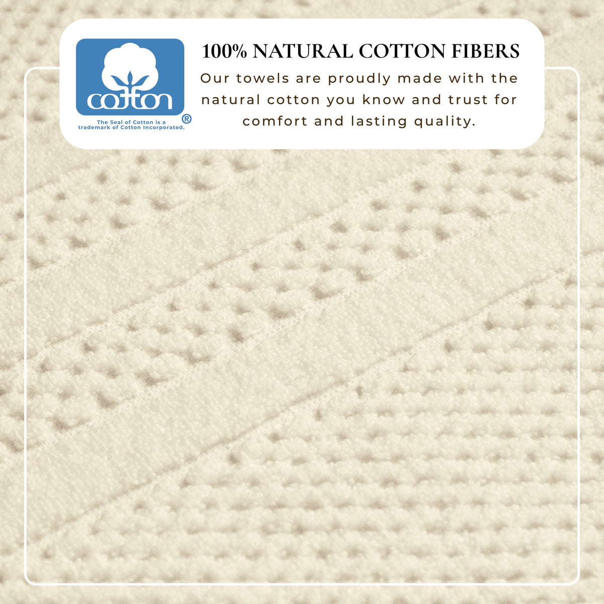 100% Cotton Checkered Jacquard Bath Towel Set - Giuliana Collection, photo 37 of 52