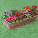 Elevated Wooden Garden Planter Box Bed Kit by LJGDeals