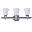 3-Light LED Vanity Fixture 24 Inch Polished Chrome by LJGDeals