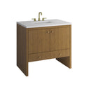 James Martin Hudson 36" Single Bathroom Vanity, Honey Oak