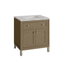 James Martin Chicago 30" Single Bathroom Vanity, Walnut Whisper