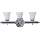 3-Light LED Vanity Fixture 24 Inch Polished Chrome by LJGDeals