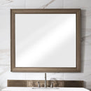 James Martin Bristol 44" Mirror, Whitewashed Walnut