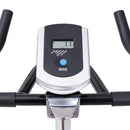 Indoor Fixed Aerobic Fitness Exercise Bicycle with Flywheel and LCD Display by LJGDeals