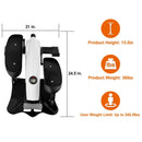 Portable Resistance Adjustable Mini Magnetic Elliptical Stepper Machine by LJGDeals