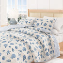 Coastal Quilt Set Bali Collection by Great Bay Home