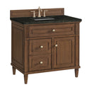 James Martin Lorelai 36" Single Bathroom Vanity, Mid-Century Walnut