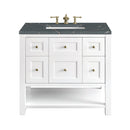 James Martin Breckenridge 36" Single Bathroom Vanity, Bright White