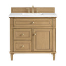 James Martin Lorelai 36" Single Bathroom Vanity, Light Natural Oak