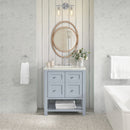 James Martin Breckenridge 30" Single Bathroom Vanity, Serenity Blue