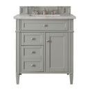 James Martin Brittany 30" Single Bathroom Vanity, Urban Gray