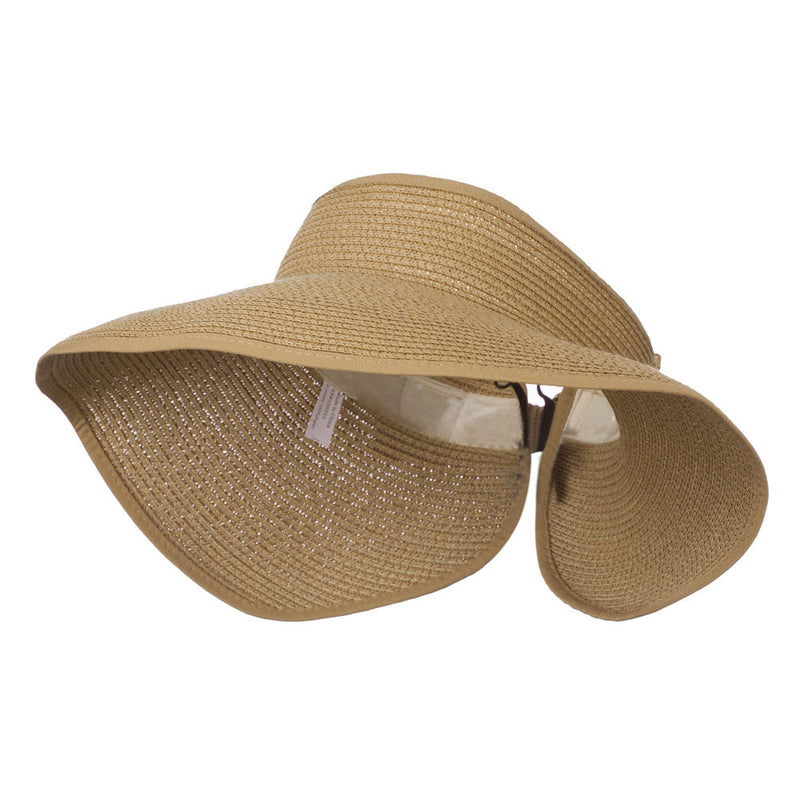 UPF 50+ Bow Closure Roll Up Visor