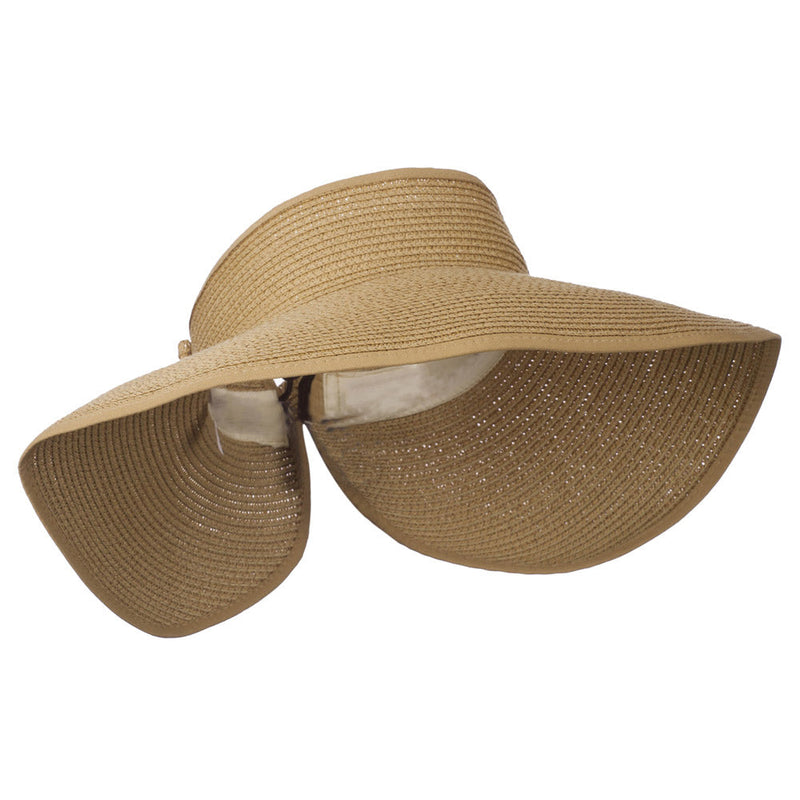 UPF 50+ Bow Closure Roll Up Visor
