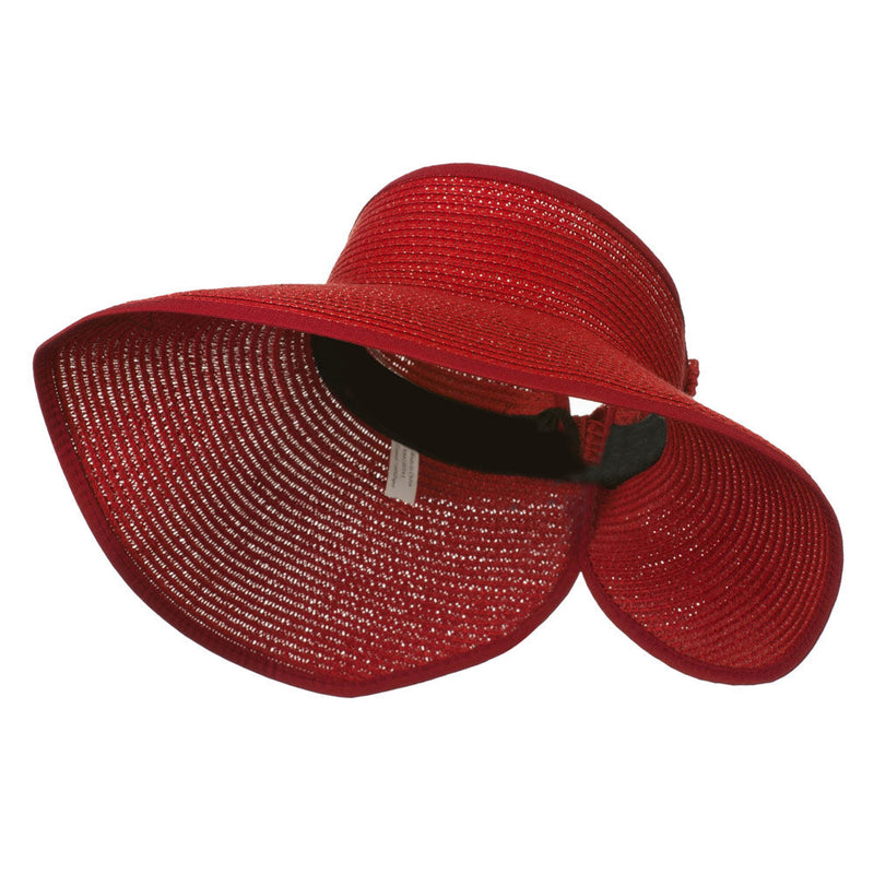 UPF 50+ Bow Closure Roll Up Visor