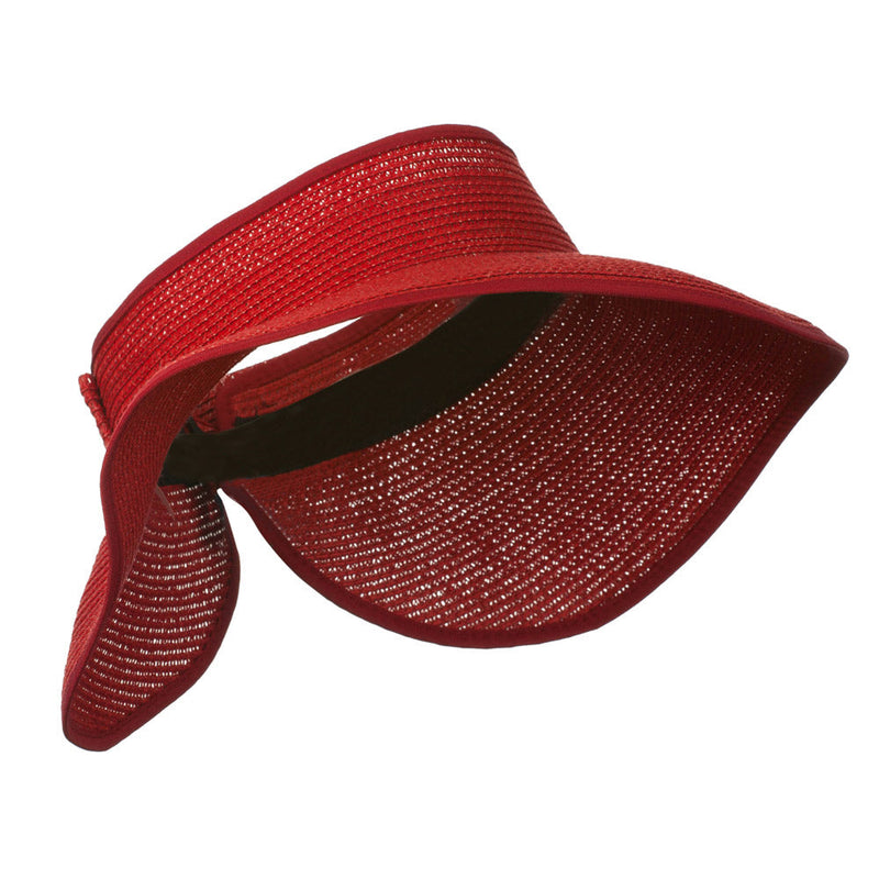 UPF 50+ Bow Closure Roll Up Visor