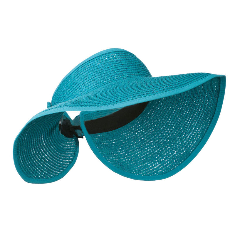 UPF 50+ Bow Closure Roll Up Visor