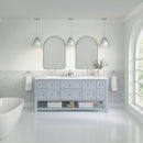James Martin Breckenridge 72" Double Bathroom Vanity, Serenity Blue