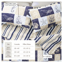Caspian Collection Coastal Patchwork Quilt Set by Great Bay Home