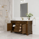 James Martin Brookfield 60" Single Bathroom Vanity, Honey Oak