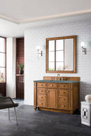 James Martin Bristol 48" Single Bathroom Vanity, Saddle Brown