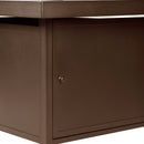 Aluminum 48-in Rectangular Propane Fire Table, Beads, Covers and Lid