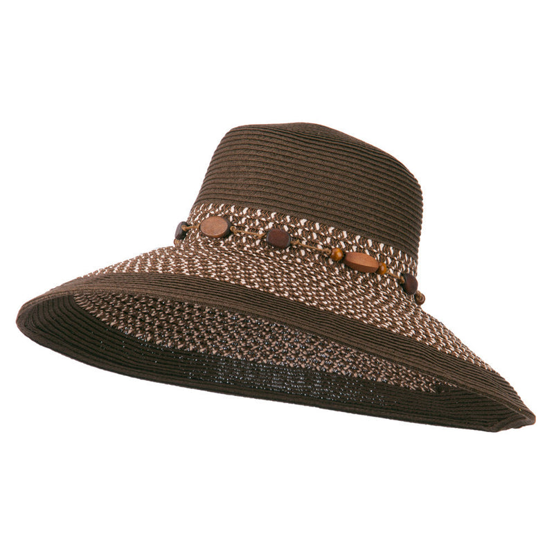 UPF 50+ Tweed Braid Bead Hat