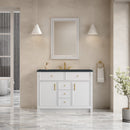 James Martin Bellshire 48" Single Bathroom Vanity, Bright White