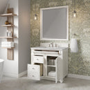 James Martin Bristol 36" Single Bathroom Vanity, Bright White