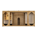 James Martin Laurent 48" Dual Mount Single Bathroom Vanity, Light Natural Oak