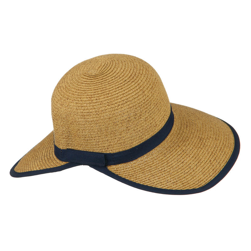 UPF 50+ Gardening Hat with Ribbon Trim Accent