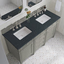 James Martin Brittany 60" Double Bathroom Vanity, Urban Gray