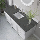 James Martin Brittany 60" Single Bathroom Vanity, Bright White