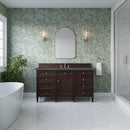 James Martin Brittany 60" Single Bathroom Vanity, Burnished Mahogany