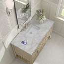 James Martin Breckenridge 48" Single Bathroom Vanity, Whitewashed Oak