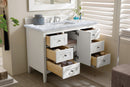 James Martin Palisades 48" Single Bathroom Vanity, Bright White