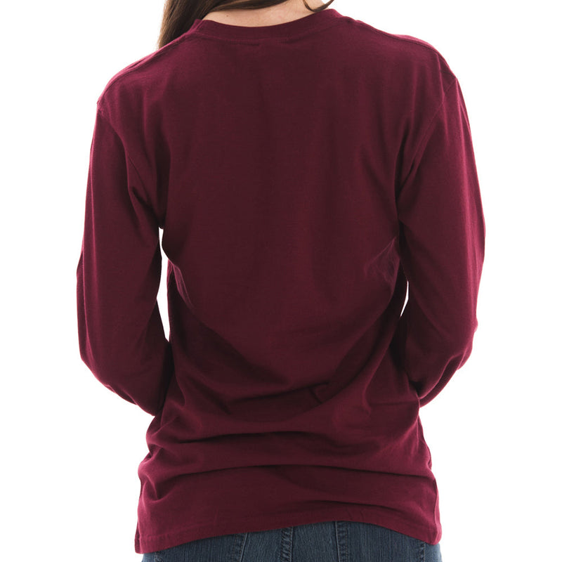 Unisex Lane Seven Ring Spun Cotton Premium Long Sleeve T-shirt